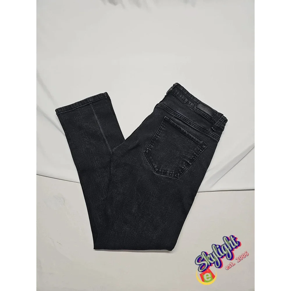 Kenneth Cole‎ Men's Black Vintage Slim Fit Denim Jeans Size 32 X 32